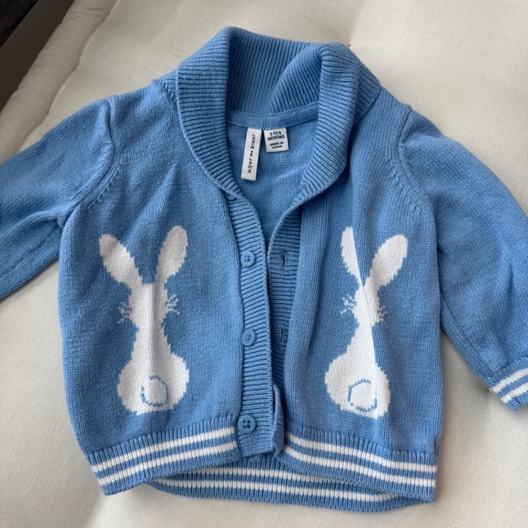 Janie & Jack Bunny Bubble and Sweater 3-6M - Picture 2 of 5